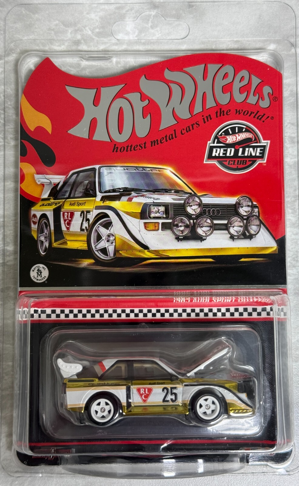 ミニカー Hot Wheels 1985 Audi Sport Quattro S1 2025 Hot Wheels Collectors RLC - 1985 Audi Sport Quattro S1