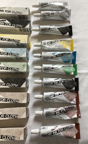 10 Tubes Riso Gocco Printmaking Ink For Cloth Screenprinting Inks