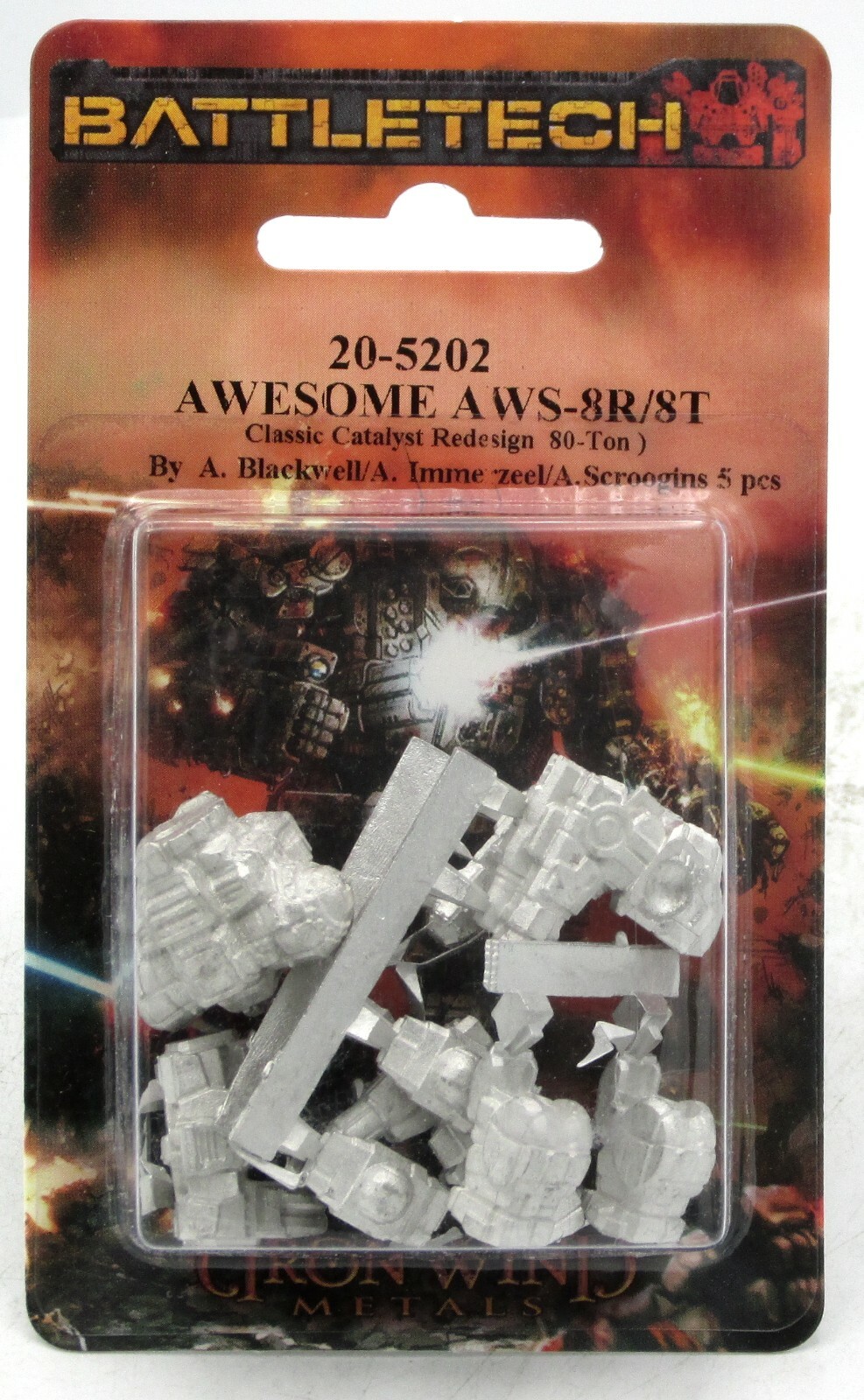 Battletech 20-5202 Awesome AWS-8R/8T (Classic Catalyst Battletech 20-5202 Awesome AWS-8R/8T (Classic Catalyst