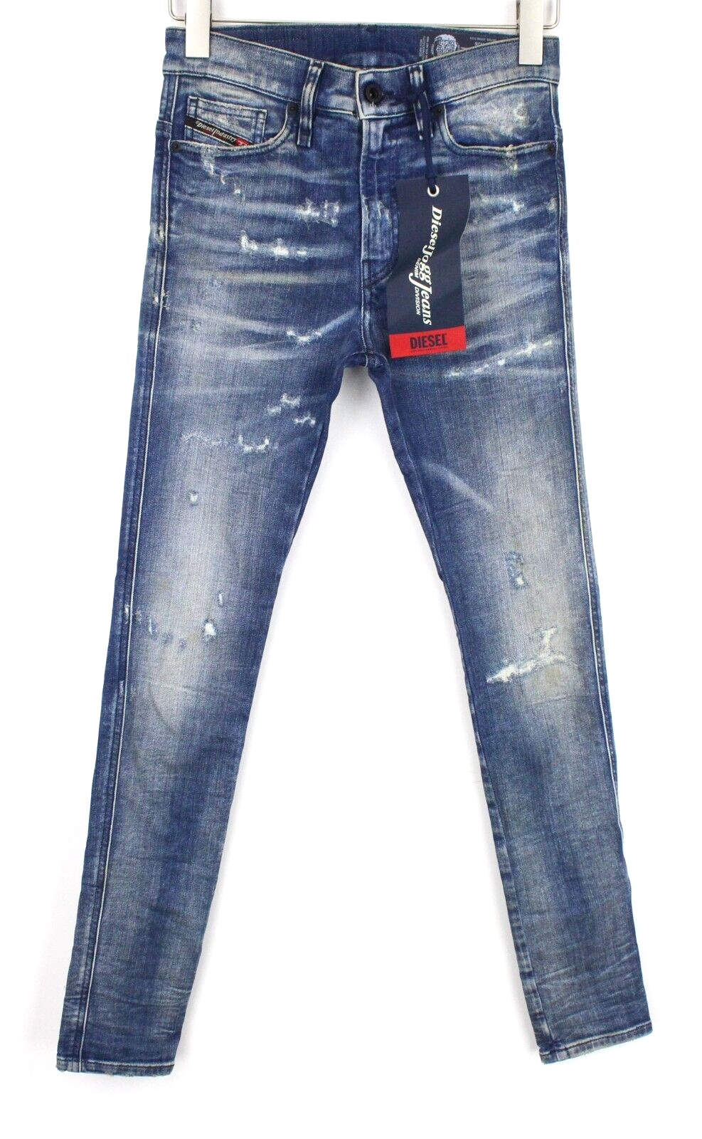 DIESEL D-Reeft-T 0870Q Men Jeans W26 Blue Jogg Sweat Super