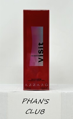 Azzaro Visit By Loris Azzaro Eau De Parfum 0.85 FL. OZ. NIB