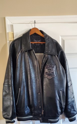 XL Vintage Avirex Leather Jacket New York 1975 USA- Rare XL Vintage Avirex Leather Jacket New York 1975 USA- Rare