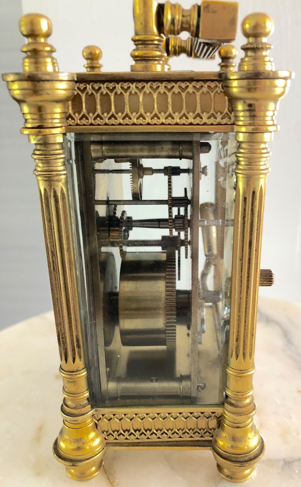 CLOISONNÉ CARRIAGE CLOCK FREE SHIPPING!!