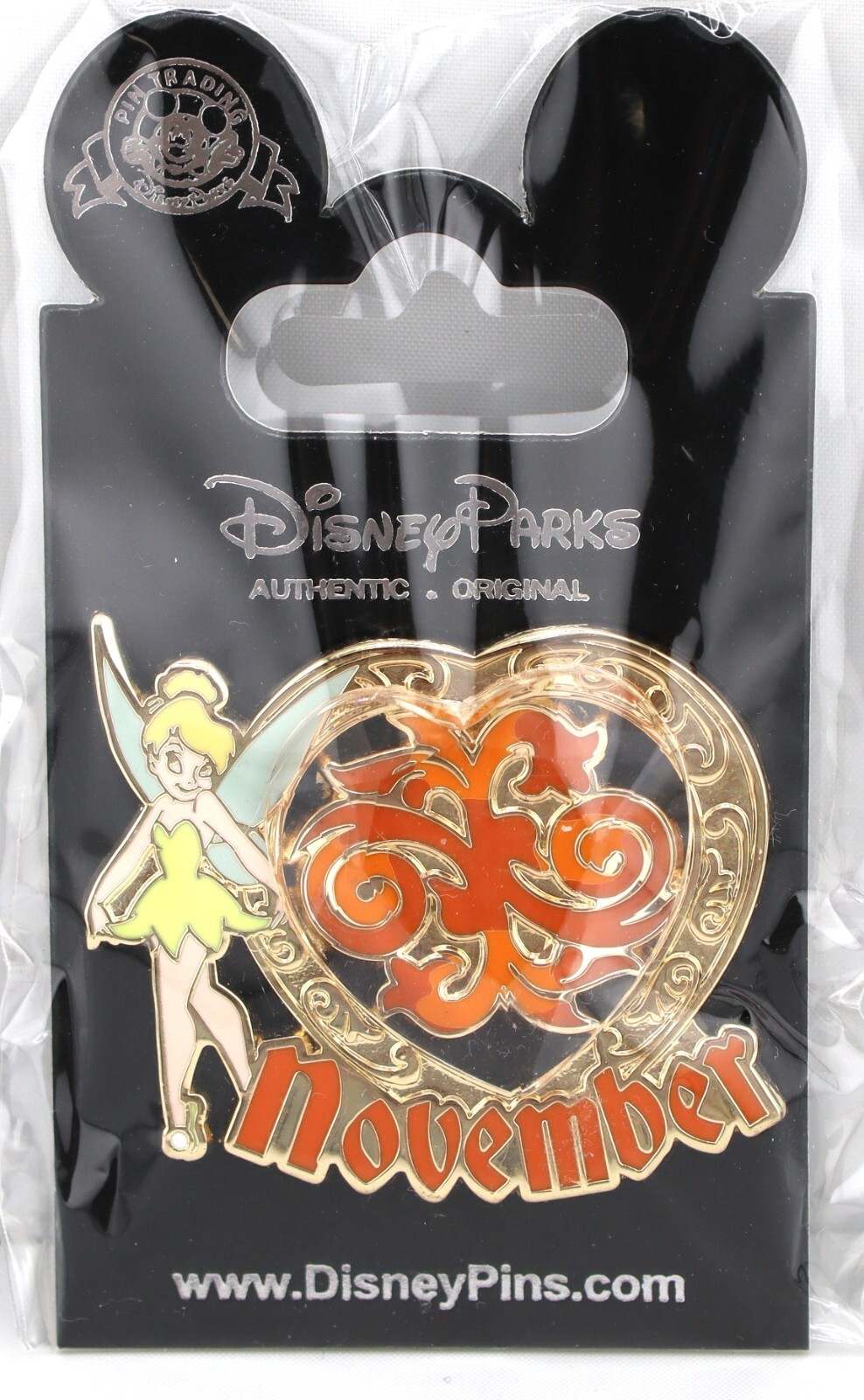 Tinker Bell Trinkets Birthstone Collection November Topaz