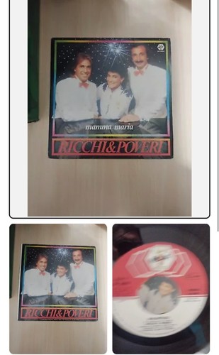 Ricchi E Poveri Mamma Maria 45 Mint Cover M-