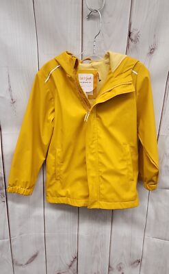 Cat & Jack Boy's Size 6/7 Yellow Raincoat