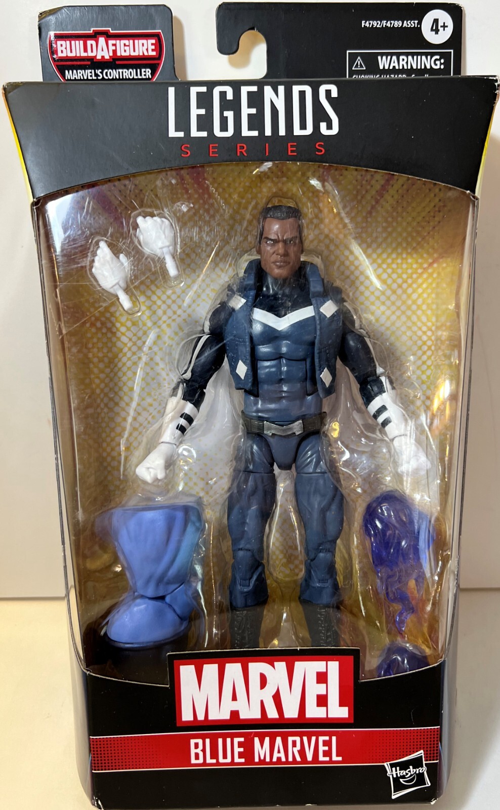 Blue Marvel Action Figure Legends Series Adam Brashear 6 in
