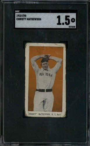 1910 E98 Christy Mathewson - SGC 1.5 | eBay