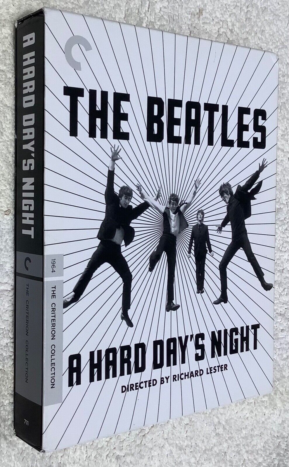 THE BEATLES - A Hard Day's Night Criterion Collection Blu-ray + DVD Box Set 1964 THE BEATLES - A Hard Day's Night Criterion Collection Blu-ray + DVD Box Set 1964