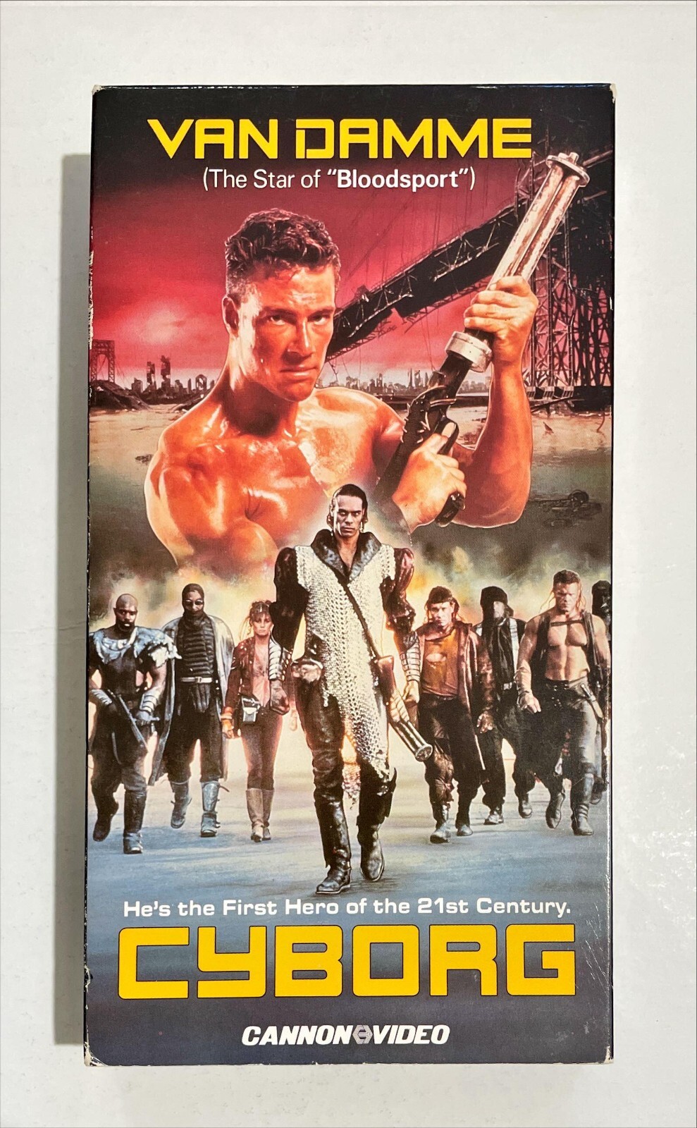 Cyborg ( VHS 1989 ) Sci-Fi Thriller | Jean-Claude Van Damme