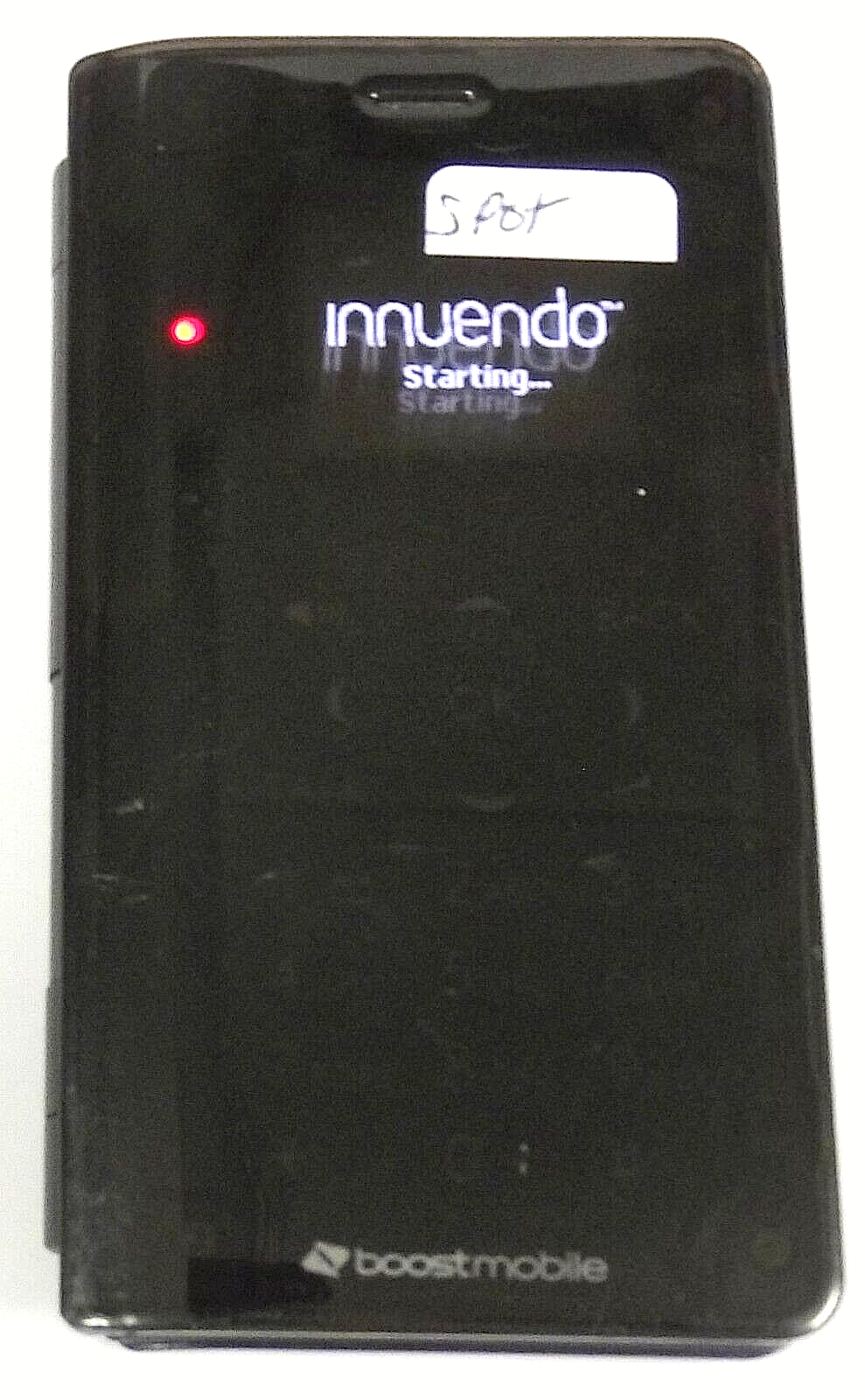 Sanyo Innuendo SCP-6780 - Black ( Boost Mobile ) Rare Sanyo Innuendo SCP-6780 - Black ( Boost Mobile ) Rare