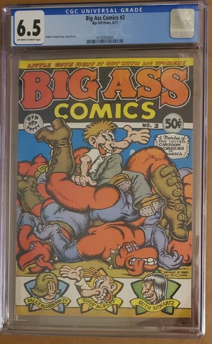 Big Ass Comics #2 CGC 6.5 Robert Crumb Story, Cover, Art - 1971 | eBay Big Ass Comics #2 CGC 6.5 Robert Crumb Story, Cover, Art - 1971 | eBay