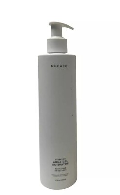 NuFACE Hydrating Aqua Gel Activator W/Hyaluronic Acid 10 oz Exp 8/25