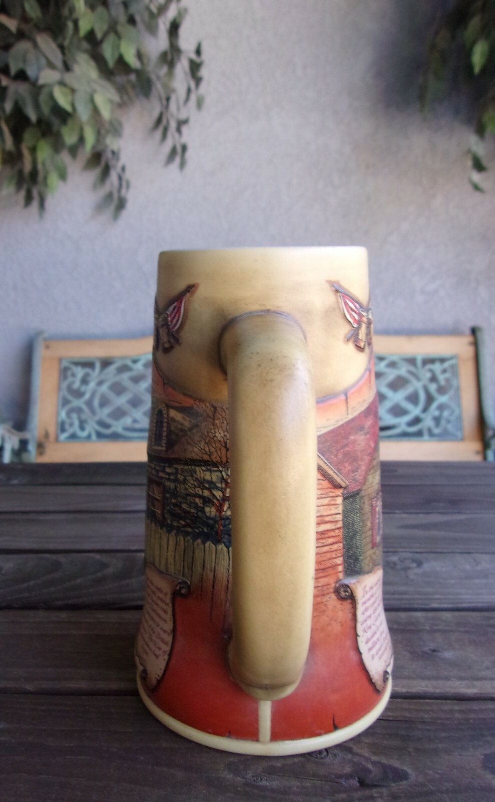 Miller High Life Beer Stein 1855-1991 Birth Of A Nation 1775