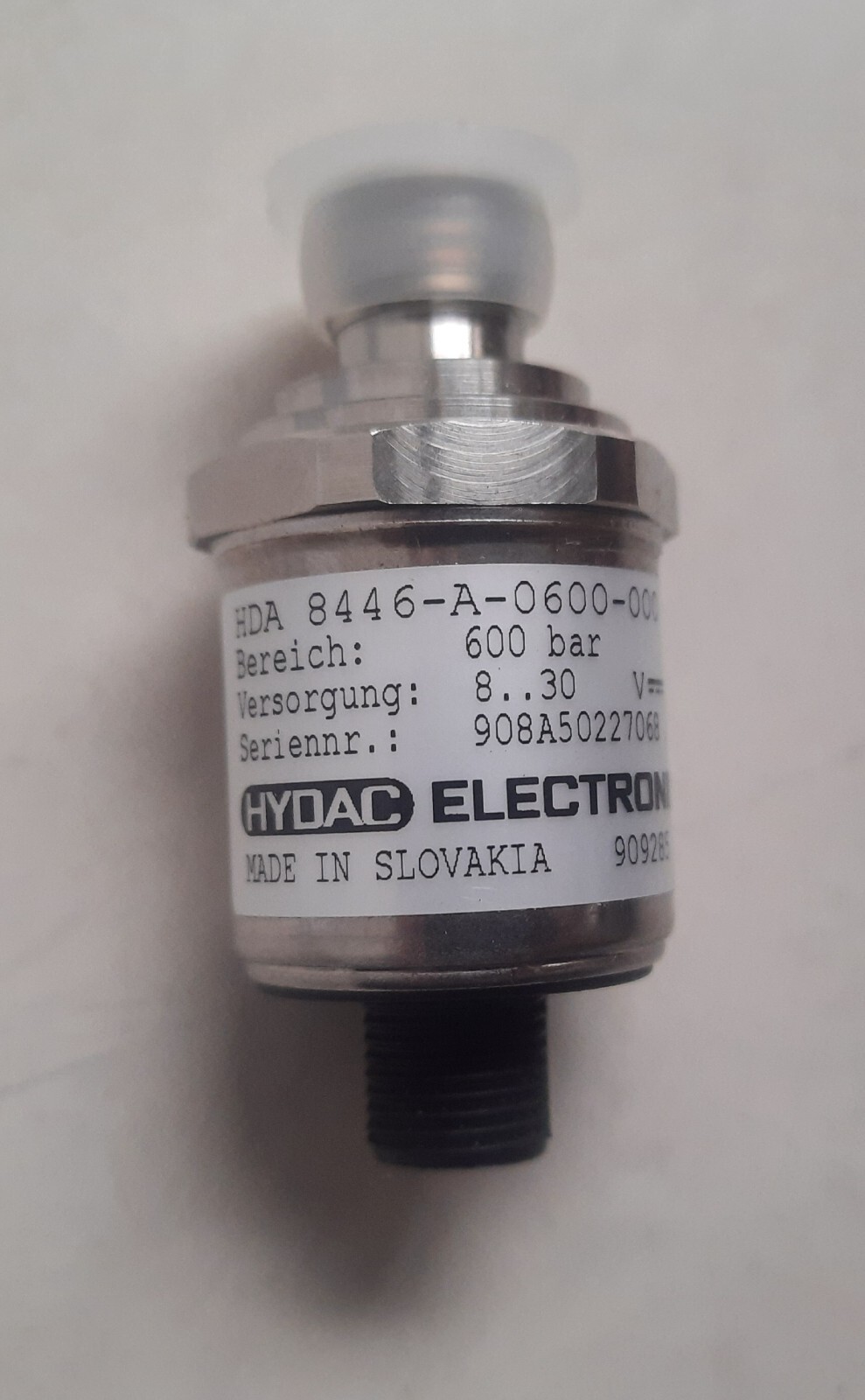 New Hydac HDA 8446-A-0600-000 Pressure Sensor 600 BAR | eBay New Hydac HDA 8446-A-0600-000 Pressure Sensor 600 BAR | eBay