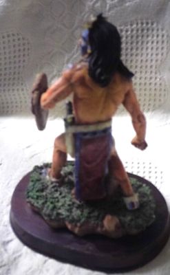 Native Warrior Statue By Amy & Addy, The Wildwest Collection