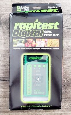 Luster Leaf Rapitest 1605 Digital Soil Test Kit (See Description)