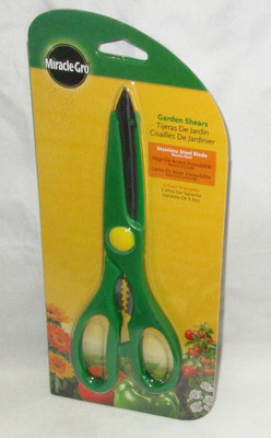 MIRACLE-GRO Garden Shears w/ stainless Steel Blades