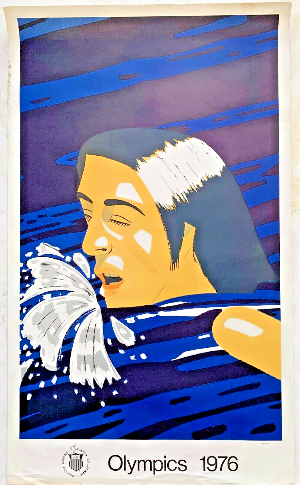 ALEX KATZ 1976 Montreal Olympic Poster 42