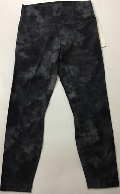 Lululemon Women's Align Pant 25  Nulu LW5CQVS DDPG Gray Tye Dye Size 16