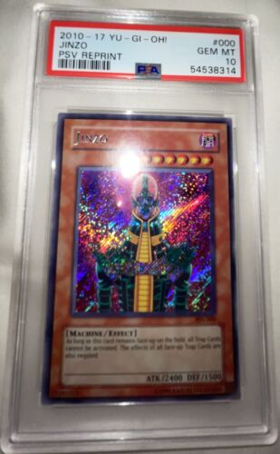 Jinzo Yugioh PSV-000 Pharaoh's Servant secret bgs cgc-Fresh Jinzo Yugioh PSV-000 Pharaoh's Servant secret bgs cgc-Fresh