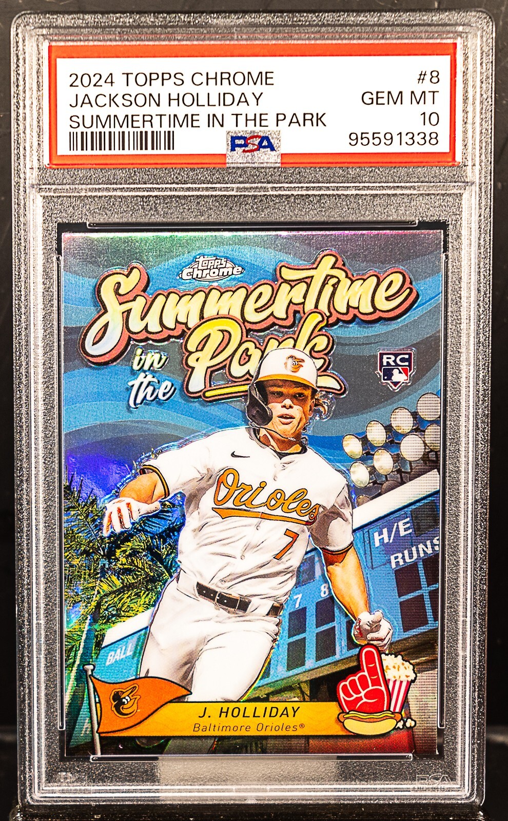 ToppsJAPAN EDITION JACKSON HOLLIDAY桜パラレル Jackson Holliday桜パラレルTOPPS Japan Edition