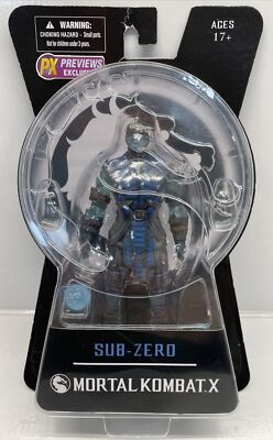  Mezco PX Mortal Kombat X Sub Zero Action Figure New In Box See Photos!