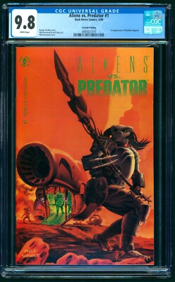 Aliens vs. Predator #1 CGC 9.8 (1990) - Second Printing - 1st app Machiko