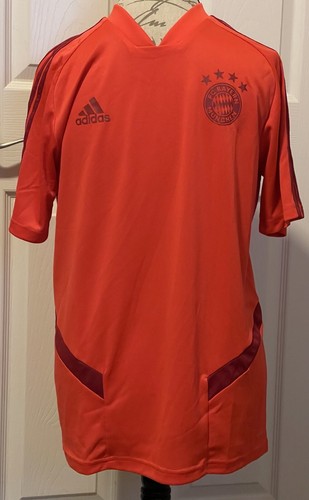 FC BAYERN Munich Soccer JERSEY Futbol Adidas Red Men's Size
