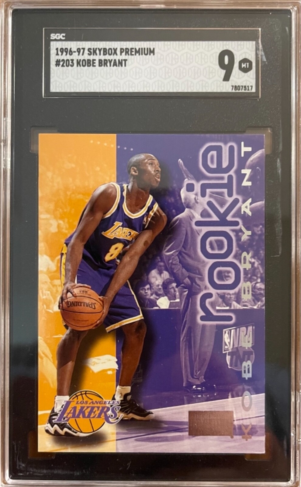 その他 PSA9 KOBE BRYANT 1997 SKYBOX PREMIUM Kobe Bryant 1996-97 Skybox Premium New Editions Rookie RC #3