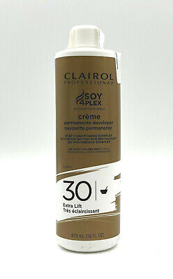 Clairol Professional Soy 4Plex Creme Permanent Developer 30 Volume 16 oz