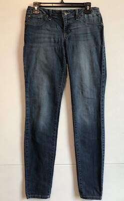 Jessica Simpson Jeans Women's 28 Jegging Kiss Me Low Rise Blue Denim Stretch