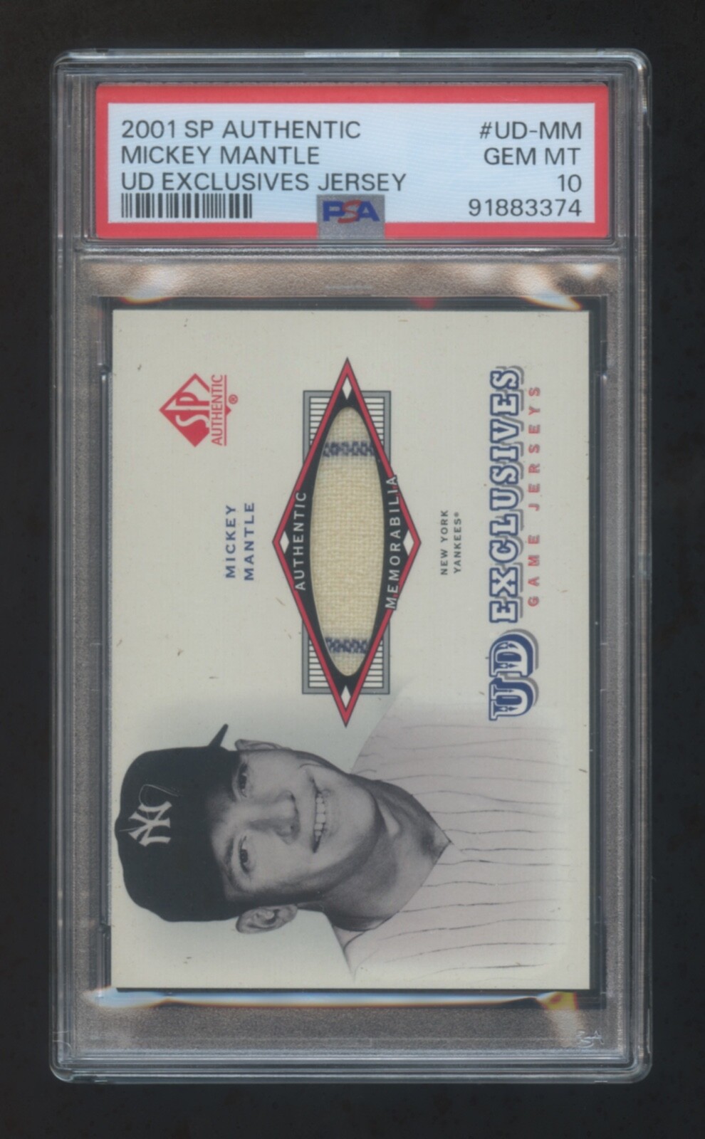 Mickey Mantle 2001 SP 本物ゲーム着用ジャージ UD-MM $_57.JPG?set_id=880000500F