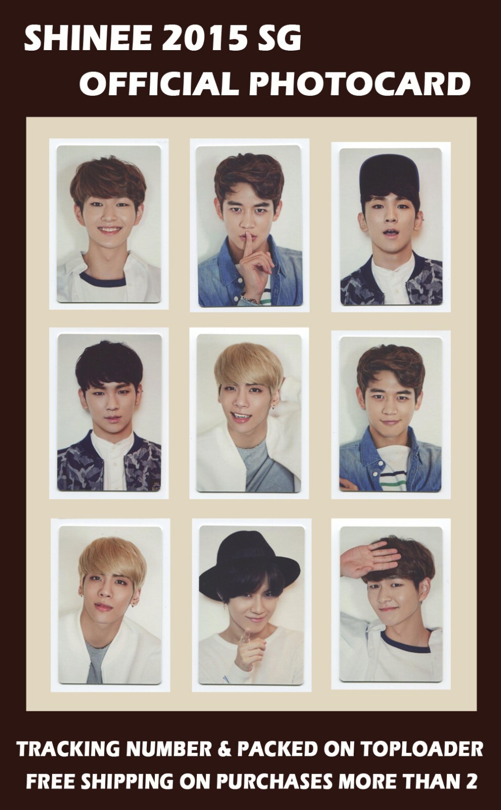 SHINee ジョンヒョン 1of1 ポストカード フォトカード