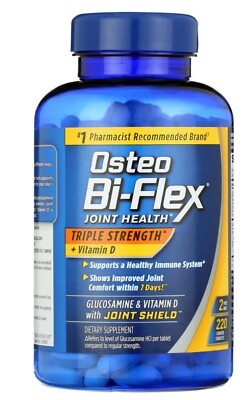 Osteo Bi-Flex Triple Strength with Vitamin D / 220 ct EXP 09/26
