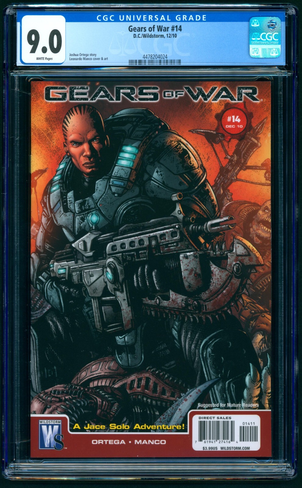 Gears of War #14 CGC 9.0 (2010) | eBay