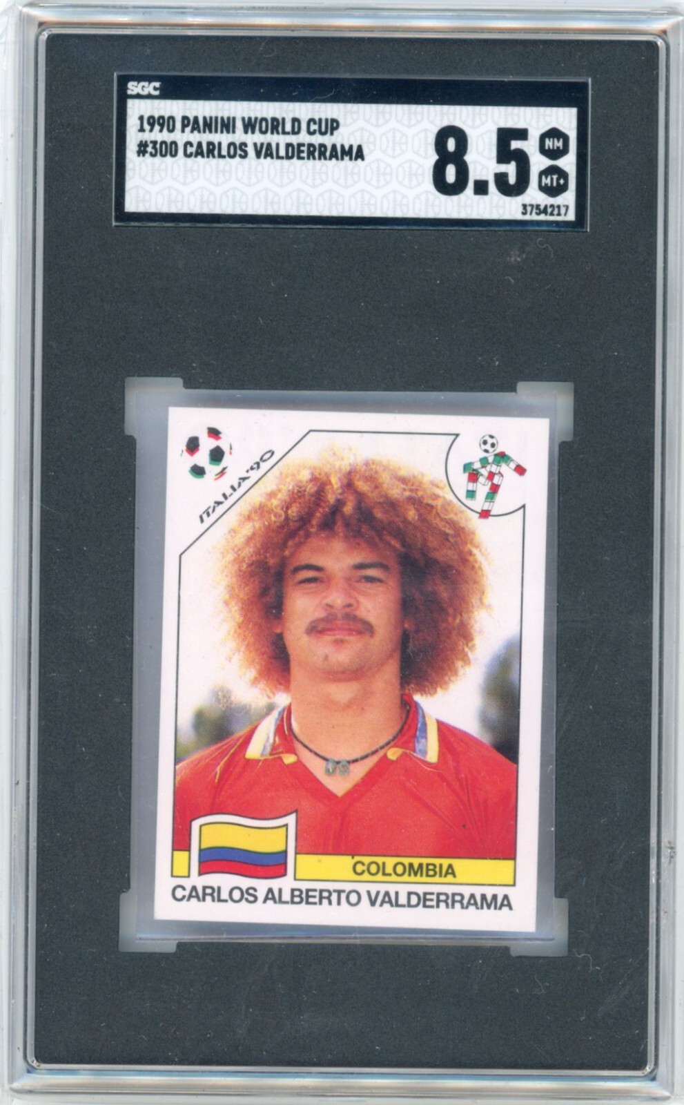 196★サッカー★carlos valderrama★prostars 196☆サッカー☆carlos valderrama☆prostars WC '94 Colombia