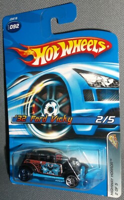 Hot Wheels 2006 #094 Highway Horror #2 of 5 1932 Ford Vicky Black One Eye PR5s