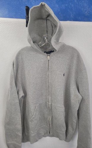 パーカー・フーディ Polo Ralph Lauren Gray Zip Sweatshirt In Cotton Blend Polo Ralph Lauren Grey cotton zip sweatshirt | TheDoubleF