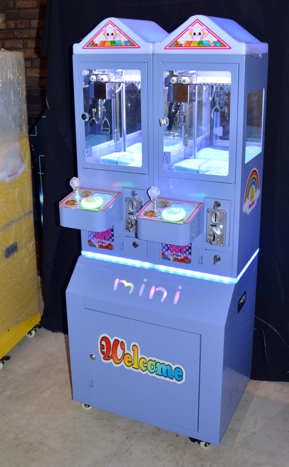 Mini Claw Double Crane Arcade Game Machine NEW Coin Operated