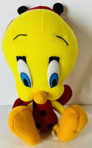 2003 Warner Bros. Looney Tunes Tweety Bird Lady Bug Plush by