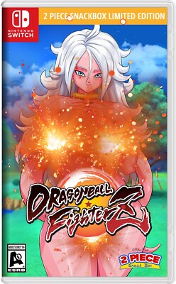 Dragon Ball Fighter Z Android 21  (Holographic Cover Art Only ) No Game Included