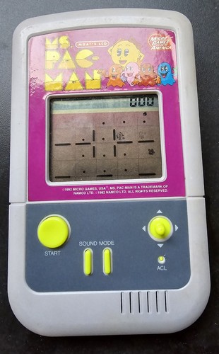 動作確認済み！マイクロゲームズUSA パックマン　携帯ゲーム パックマン LCD 液晶ゲーム マイクロゲームUSA – ROBOTROBOT