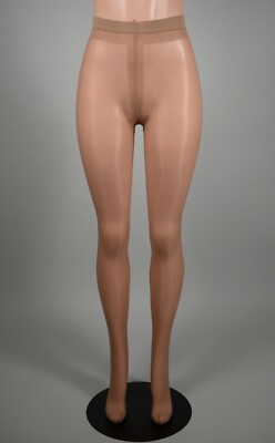 NOS Pretty Polly Luxury Italian Ultra Sheer 10 Denier Pantyhose Tights