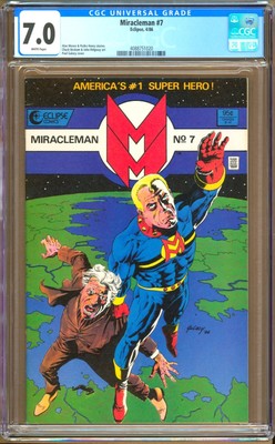 Miracleman #7 (1986) CGC 7.0 WP Moore - Henry - Beckum - Ridgway - Gulacy