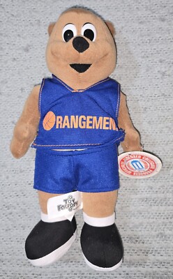 NEW NWT Authentic Vtg 1995 SYRACUSE ORANGEMEN Basketball Teddy Bear NCAA Orange