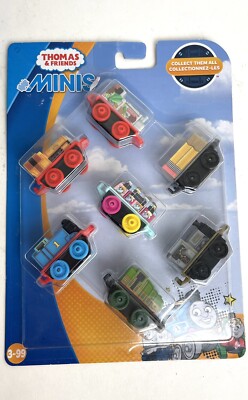 NEW Thomas & Friends Minis 2017 Set of 7 SEALED RARE