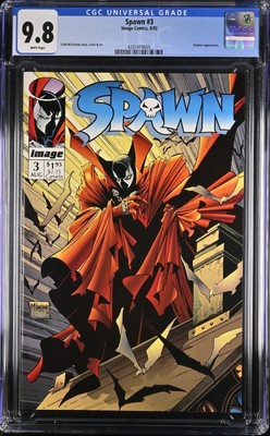 SPAWN #3 (1993) - McFARLANE - Image Comics - Violator Appearance - CGC 9.8 NM/MT