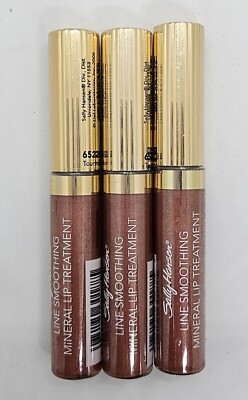 Lot of 3 Sally Hansen Line Smoothing Mineral Lip Treatment TOURMALINE 7 ML NEW