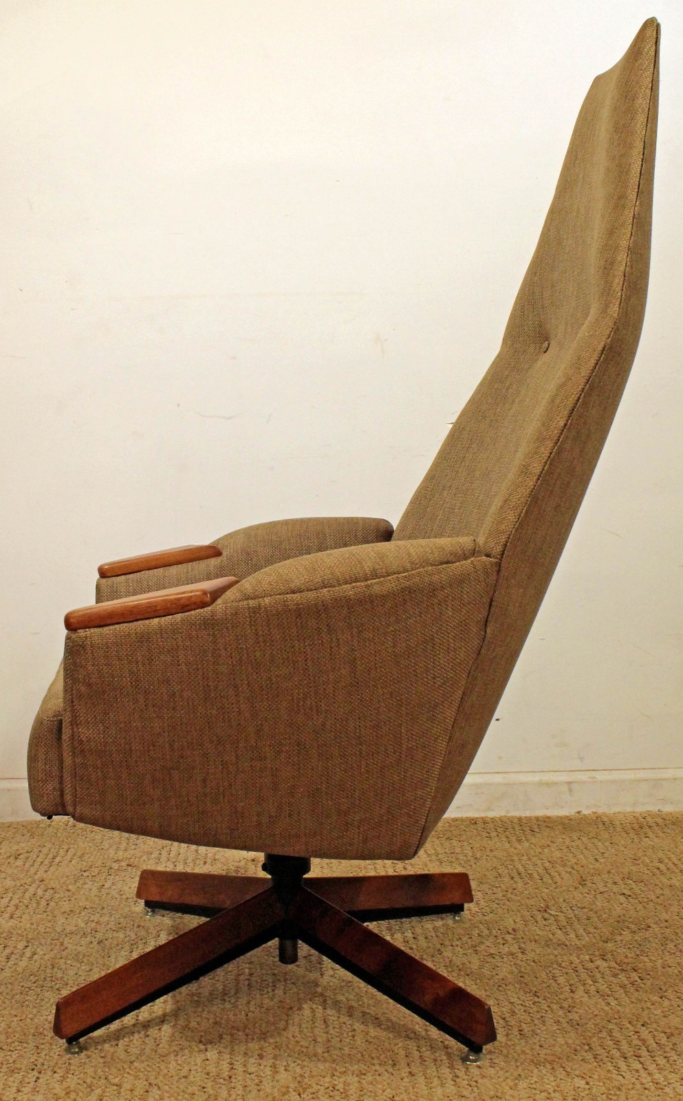 Mid-Century Modern Adrian Pearsall Lounge Chair & Ottoman 2174C